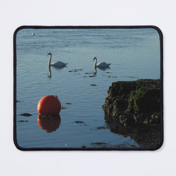 Item preview, Two Swans By The Riverbank designed and sold by wiggyofipswich.