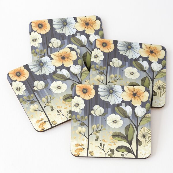 Item preview, Botanical Floral Design Muted Colours designed and sold by Shoot-The-Moon.