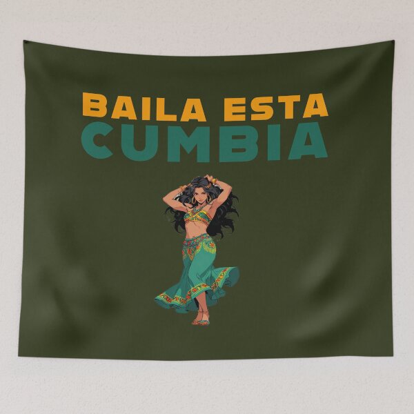 Item preview, DANCE THIS CUMBIA LATIN DANCER designed and sold by La Loca.