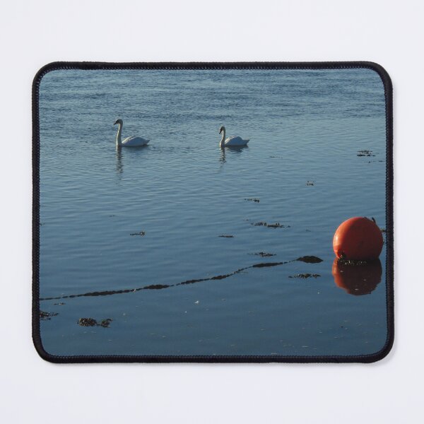 Item preview, Two Swans & Orange Buoy designed and sold by wiggyofipswich.