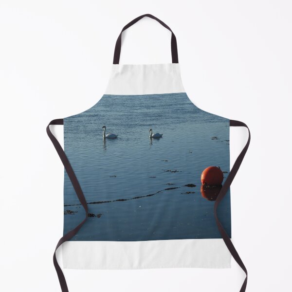 Item preview, Two Swans & Orange Buoy designed and sold by wiggyofipswich.