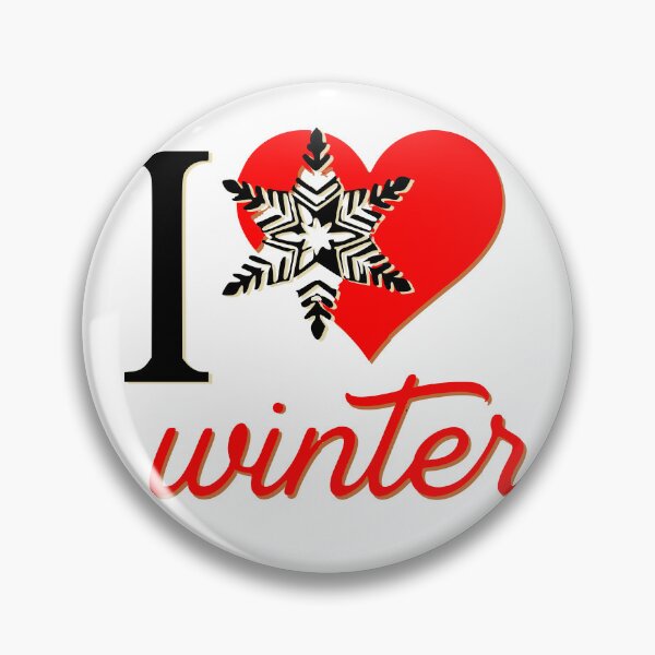 Item preview, I Love Winter in Red designed and sold by LKozerski.