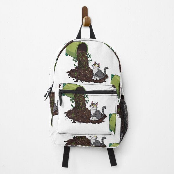 Item preview, Happy Kitten and Spilled Pot designed and sold by ART ATTACK ZONE.
