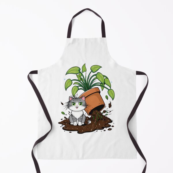 Item preview, Kitten and Tumbled Planter designed and sold by ART ATTACK ZONE.