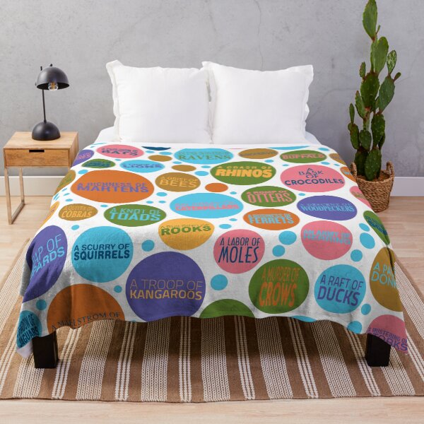 Item preview, Animal Group Terminology - Circles for Kids designed and sold by Mikael Colville-Andersen.
