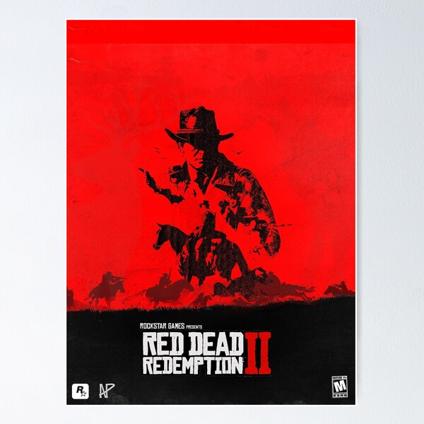 Artikel-Vorschau von Red Dead Redemption 2 - Poster, designt und verkauft von artbynikk.