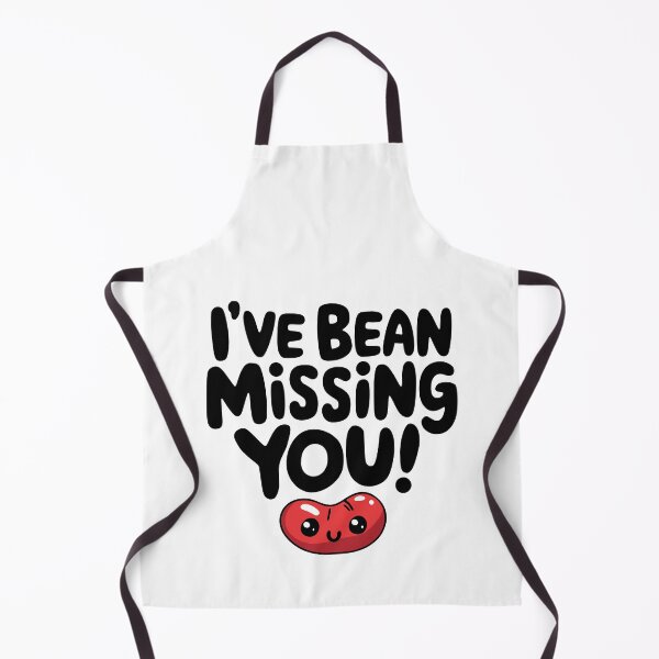 Item preview, I've Bean Missing You! Funny Kidney Bean Pun designed and sold by PMCreative.