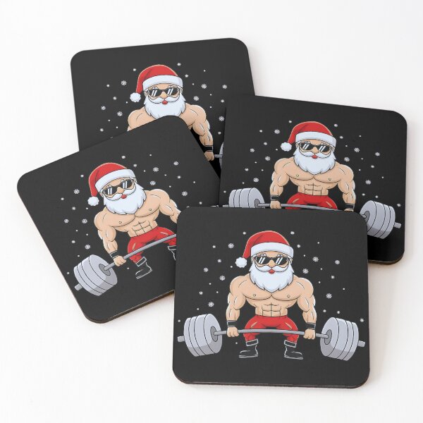 Item preview, Fitness Christmas Santa Deadlift Gym Xmas Men Gifts designed and sold by luannsemmsobre.