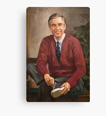 Mr Rogers Painting Canvas Print