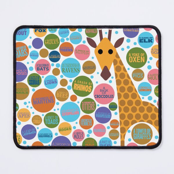 Item preview, Animal Group Terminology - Circle Version for Kids designed and sold by Mikael Colville-Andersen.