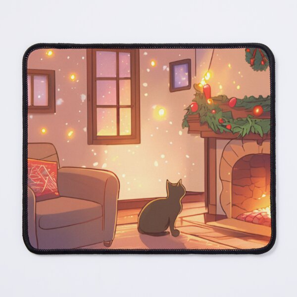 Item preview, Cozy Cat Christmas: A Whimsical Holiday Haven designed and sold by nyftys-bk.
