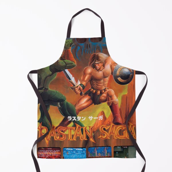 Item preview, Rastan Arcade Flyer Retro Poster designed and sold by Retr0Tshirts.