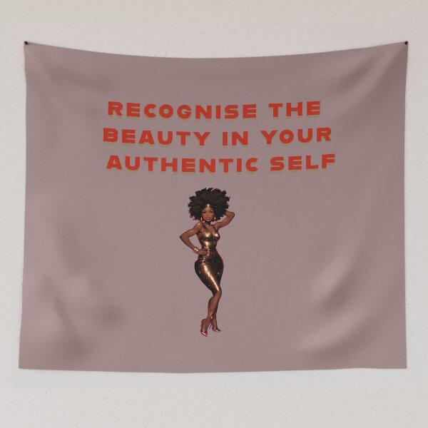Item preview, RECOGNIZE THE BEAUTY IN YOUR AUTHENTIC SELF designed and sold by La Loca.