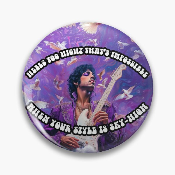 Item preview, Sky-High Style - Prince Parody Portrait designed and sold by FacesArt.