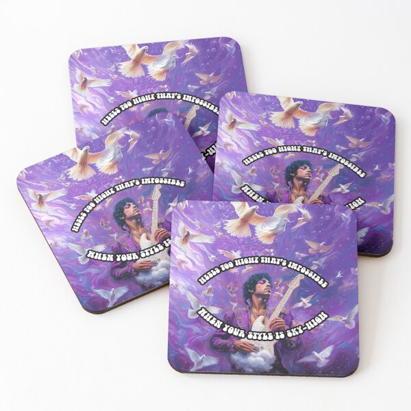 Item preview, Sky-High Style - Prince Parody Portrait designed and sold by FacesArt.