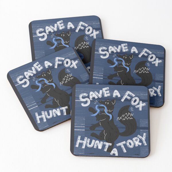 Item preview, Save a Fox, Hunt a Tory designed and sold by Katy Creates.