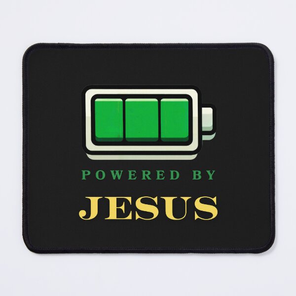 Item preview, Powered By Jesus: Recharge Your Life With Faith And Strength designed and sold by elynne9.