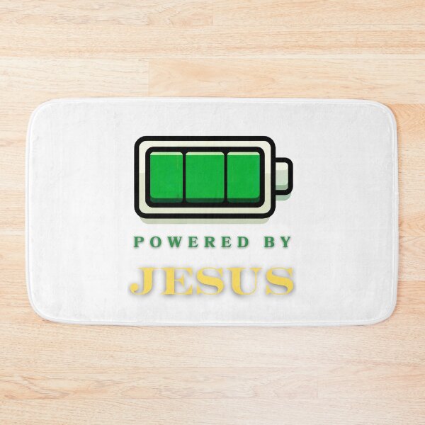 Item preview, Powered By Jesus: Recharge Your Life With Faith And Strength designed and sold by elynne9.