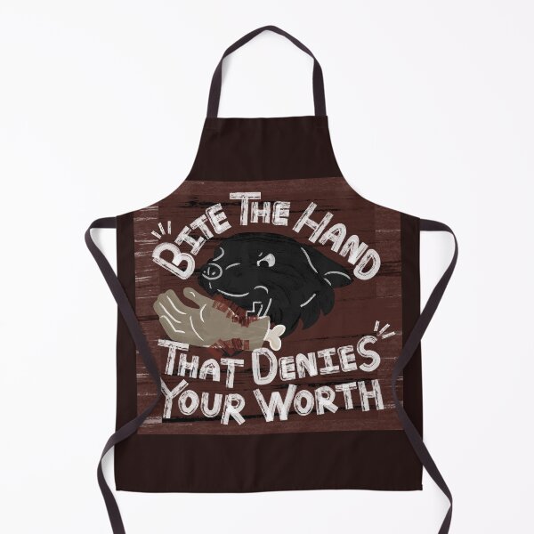 Item preview, Bite The Hand That Denies Your Worth designed and sold by Katy Creates.