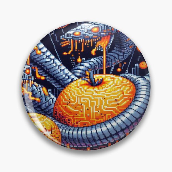 Item preview, Steel Snakes vs. Demon-Oranges designed and sold by Imaginarium of Chaos falcon88 .