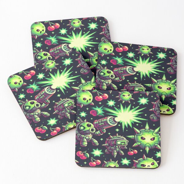 Item preview, Mecha Turtles vs. Spiky Cherries designed and sold by Imaginarium of Chaos falcon88 .