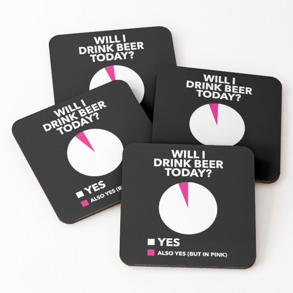 Item preview, Beer Drinking Pie Chart designed and sold by Bleak Shirt.