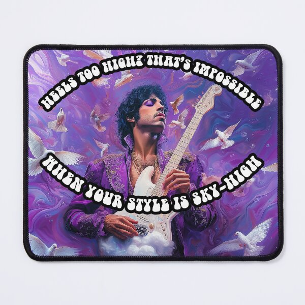 Item preview, Sky-High Style - Prince Parody Portrait designed and sold by FacesArt.