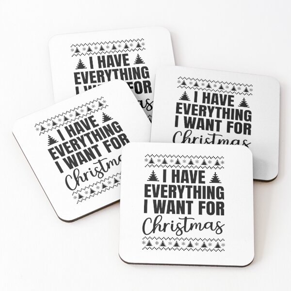 Item preview, I hvae Everything I Want for Christmas designed and sold by vintagearttee.
