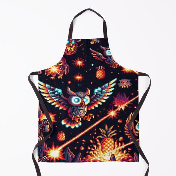 Item preview, Mechanical Owls vs. Inferno Pineapples designed and sold by Imaginarium of Chaos falcon88 .