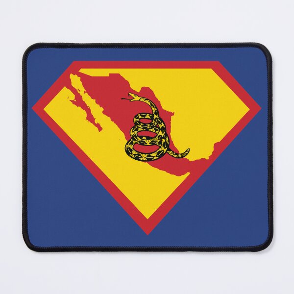 Item preview, MEXICO- Freedom Is The Superpower - Gadsden Snake Flag - Dont Tread On Me Superhero design designed and sold by pelagio.