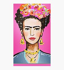 frida kahlo canvas Photographic Print