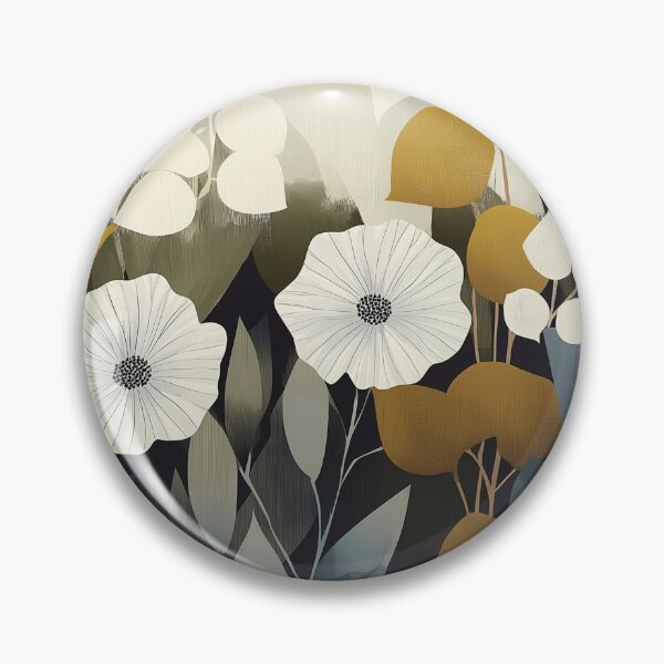 Item preview, Floral Design in muted, harmonious colours designed and sold by Shoot-The-Moon.