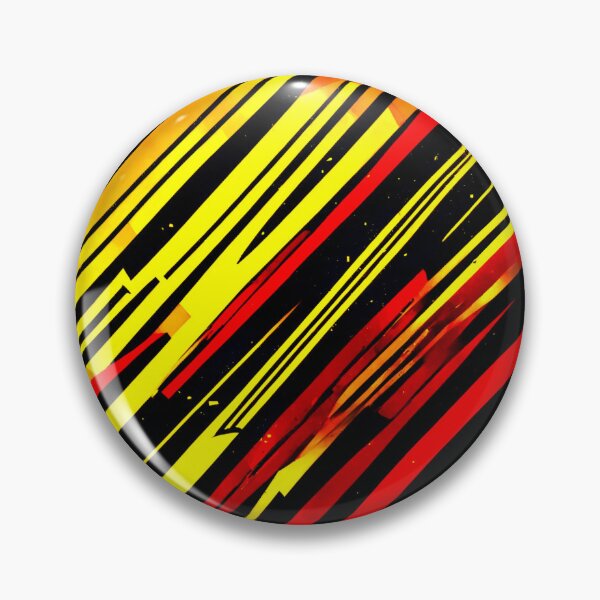 Item preview, Line Pattern Black Red Yellow designed and sold by UZRWRLD .
