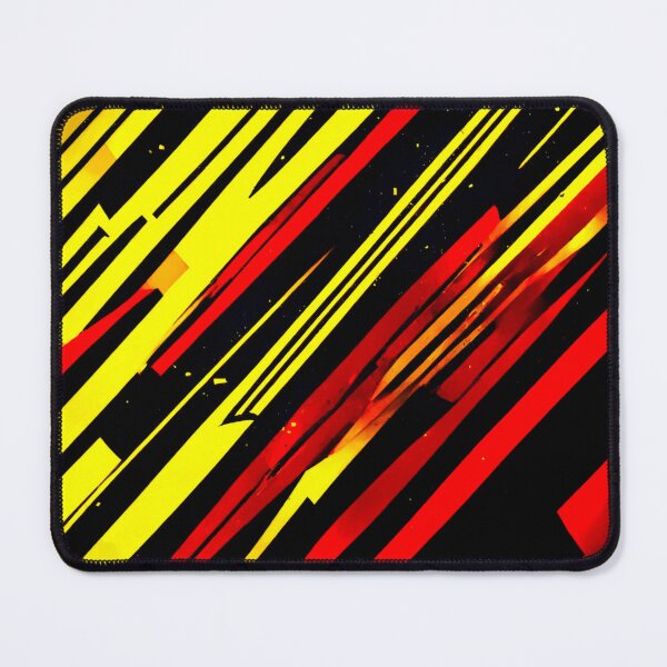 Item preview, Line Pattern Black Red Yellow designed and sold by UZRWRLD .