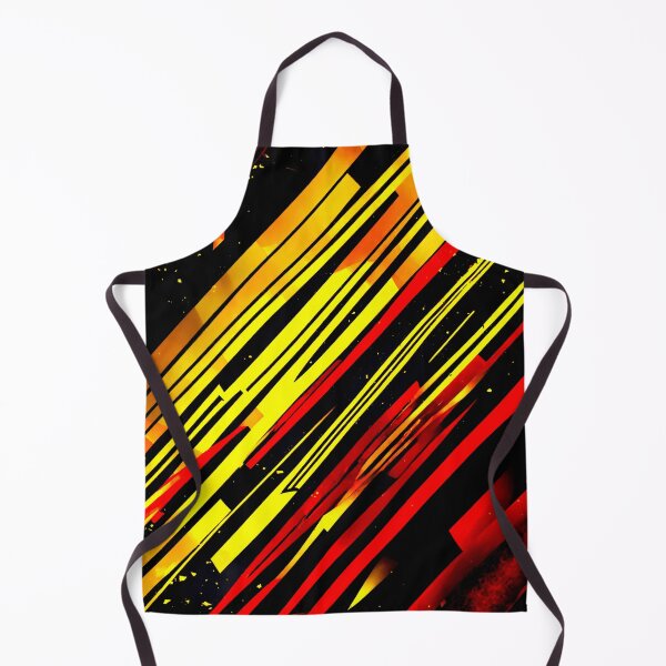 Item preview, Line Pattern Black Red Yellow designed and sold by UZRWRLD .