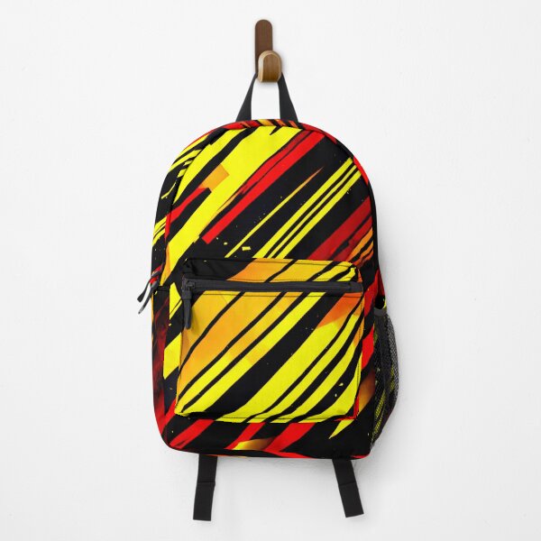 Item preview, Line Pattern Black Red Yellow designed and sold by UZRWRLD .
