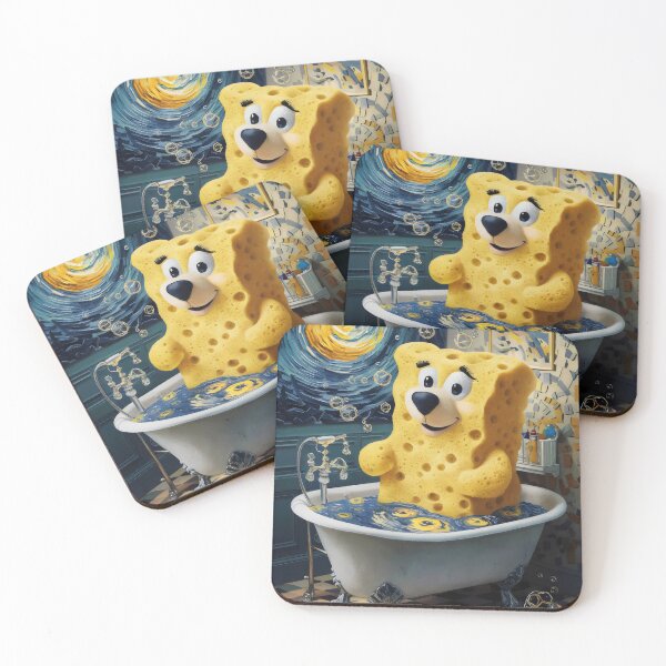 Item preview, Sponge in the bath. designed and sold by MyHappyArtShop.