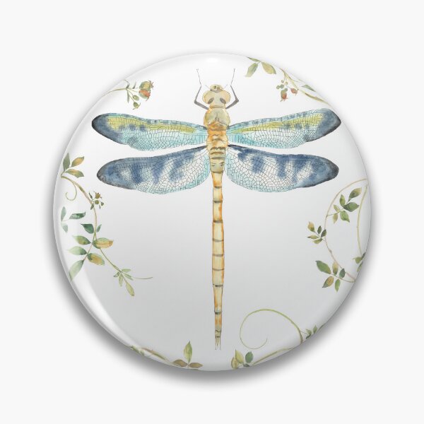 Item preview, Dragonfly With Rose Hips D designed and sold by Jean Plout.