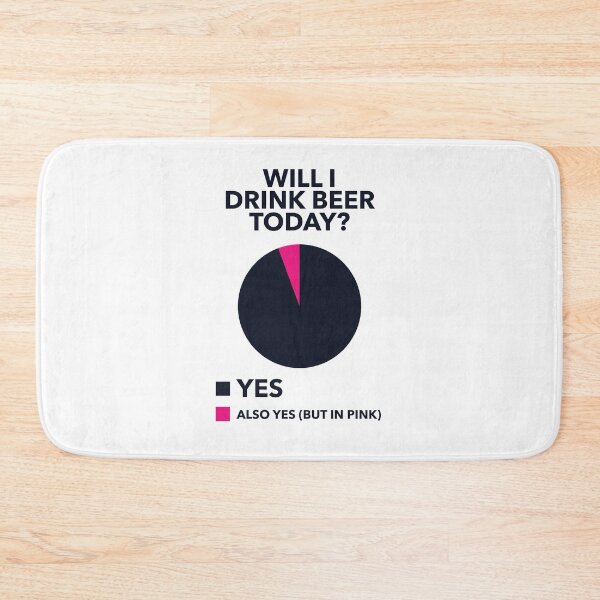 Item preview, Beer Drinking Pie Chart designed and sold by Bleak Shirt.