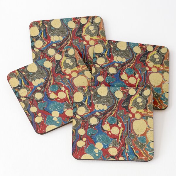 Item preview, Wonderful unique Marbling Retro art style Art Nouveau designed and sold by iancoppack.