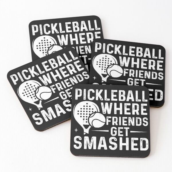 Item preview, Pickleball Where Friends Get Smashed designed and sold by hautehub.