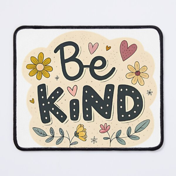 Item preview, Be Kind - Hand-Drawn Playful Motivational Sticker designed and sold by FluffyPeels.
