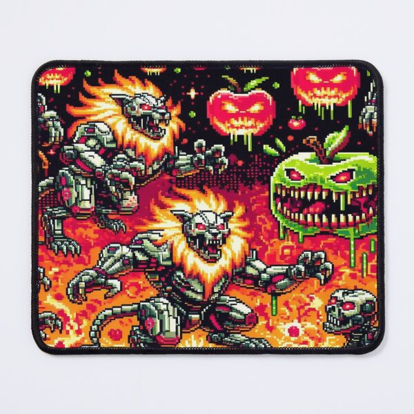 Item preview, Mecha Lions vs. Cursed Apples designed and sold by Imaginarium of Chaos falcon88 .