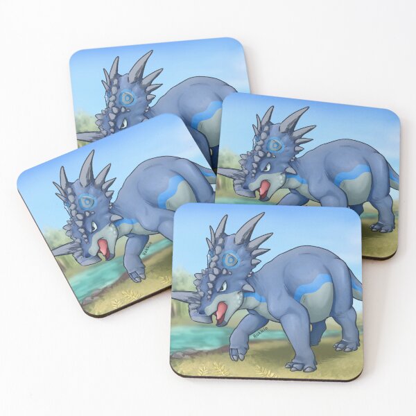 Item preview, Blue Styracosaurus designed and sold by Hokkio.