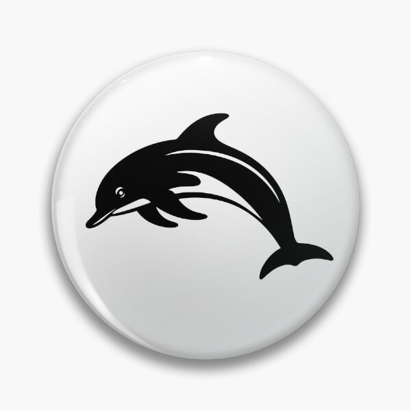 Item preview, Elegant Dolphin Silhouette Ocean-Inspired Art designed and sold by jlprime.