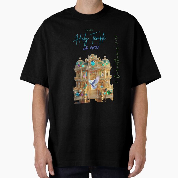 Temple of God Oversized T-Shirt