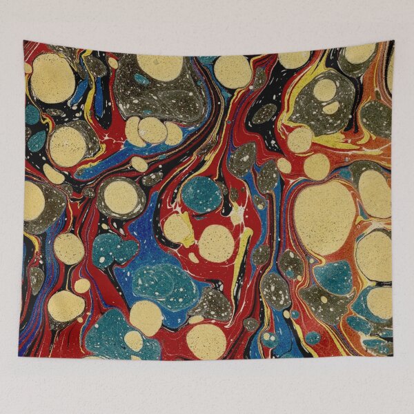 Item preview, Wonderful unique Marbling Retro art style Art Nouveau designed and sold by iancoppack.