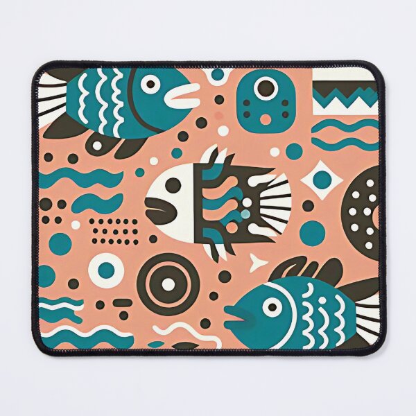 Item preview, Sea fish pattern designed and sold by Haji Kamora.