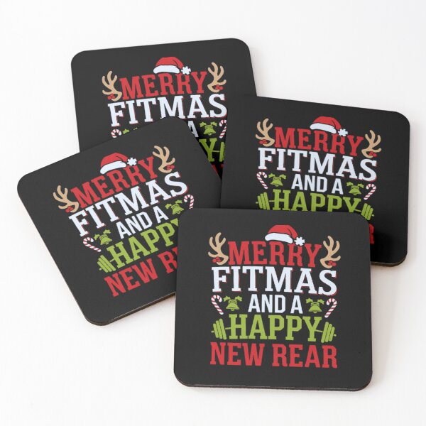 Item preview, Merry Fitmas And A Happy New Rear Ugly Sweater designed and sold by luannsemmsobre.