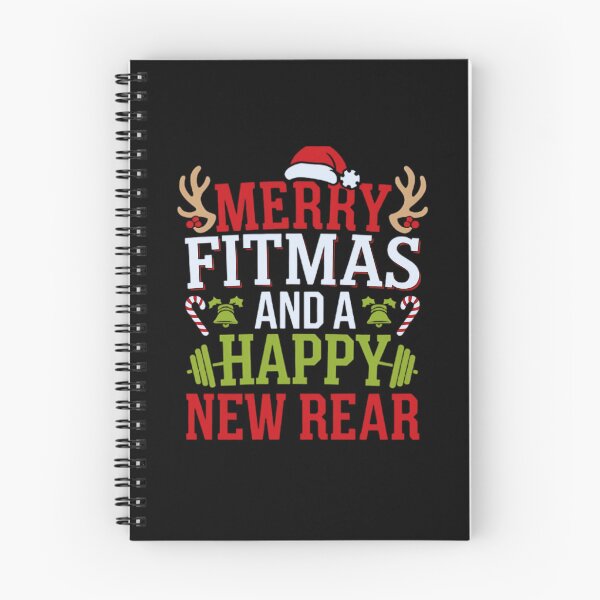 Item preview, Merry Fitmas And A Happy New Rear Ugly Sweater designed and sold by luannsemmsobre.